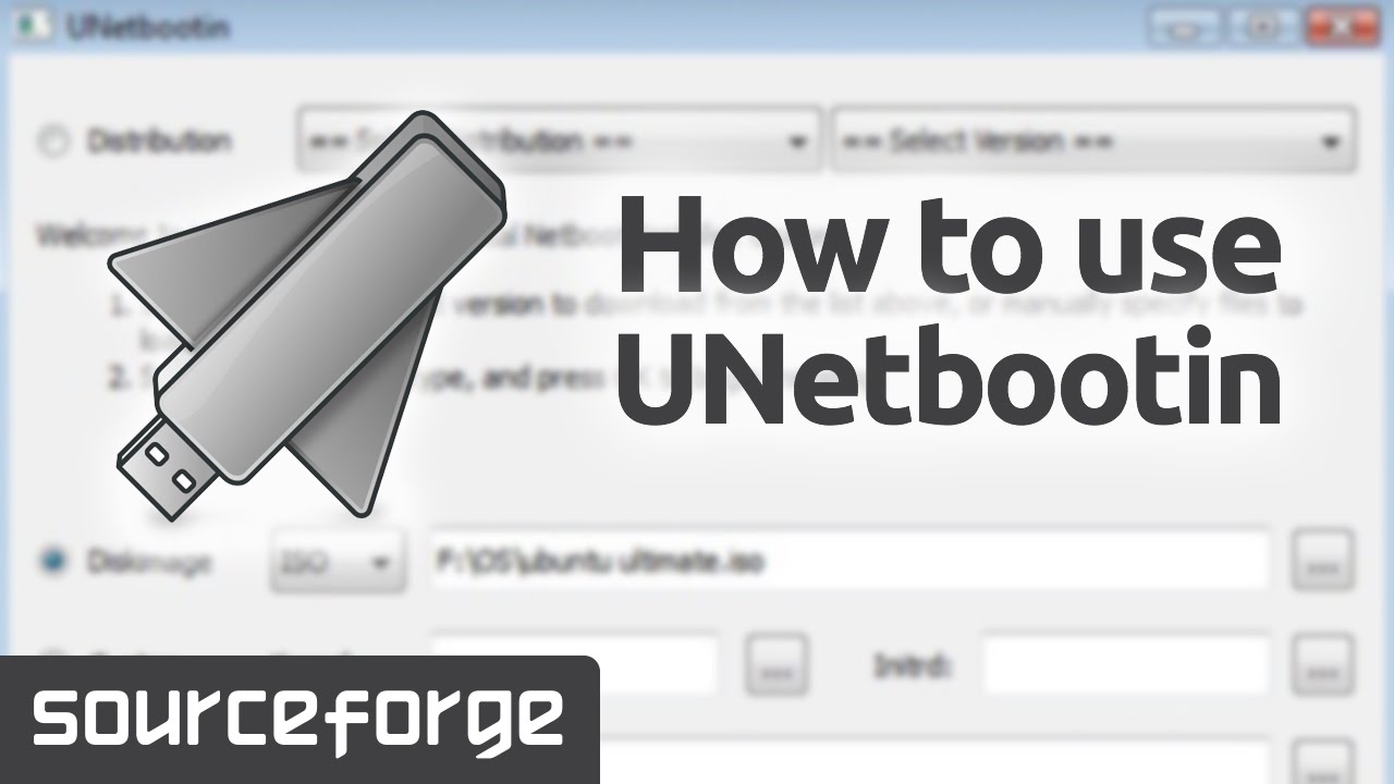 How to use unetbootin