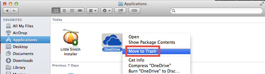 One drive for mac